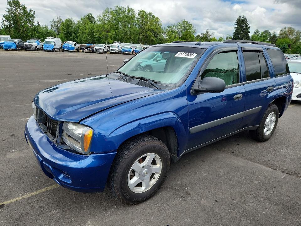 Продаж на аукціоні авто 2005 Chevrolet Trailblazer, vin: 1GNDT13S752287478, номер лоту: 56875626