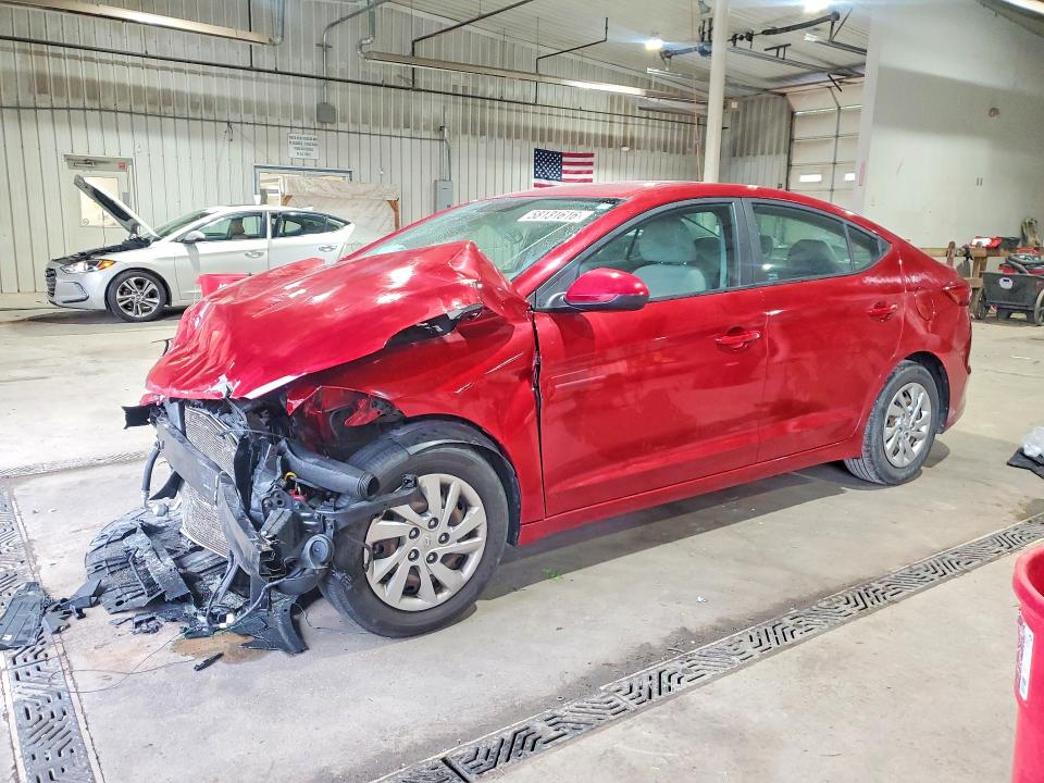 Продажа на аукционе авто 2017 Hyundai Elantra, vin: KMHD74LF7HU315656, номер лота: 58131616
