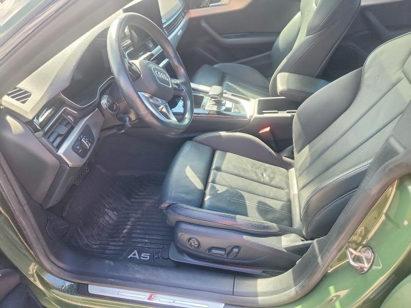 55869226 :رقم المزاد ، WAUFACF59MA042661 vin ، 2021 Audi A5 مزاد بيع