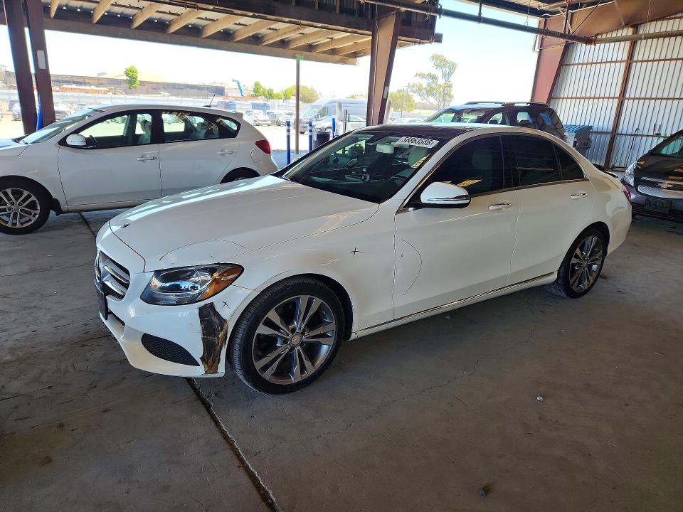 2016 Mercedes-benz C მანქანა იყიდება აუქციონზე, vin: 55SWF4JB6GU106365, აუქციონის ნომერი: 56863586