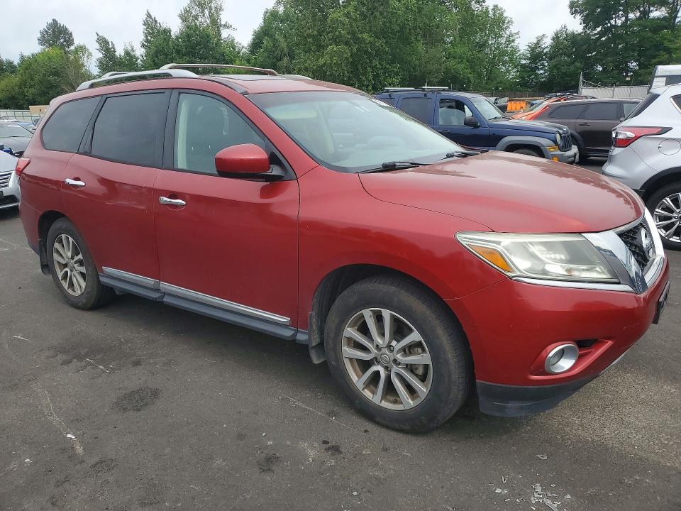 2014 Nissan Pathfinder მანქანა იყიდება აუქციონზე, vin: 5N1AR2MM5EC711388, აუქციონის ნომერი: 59110306