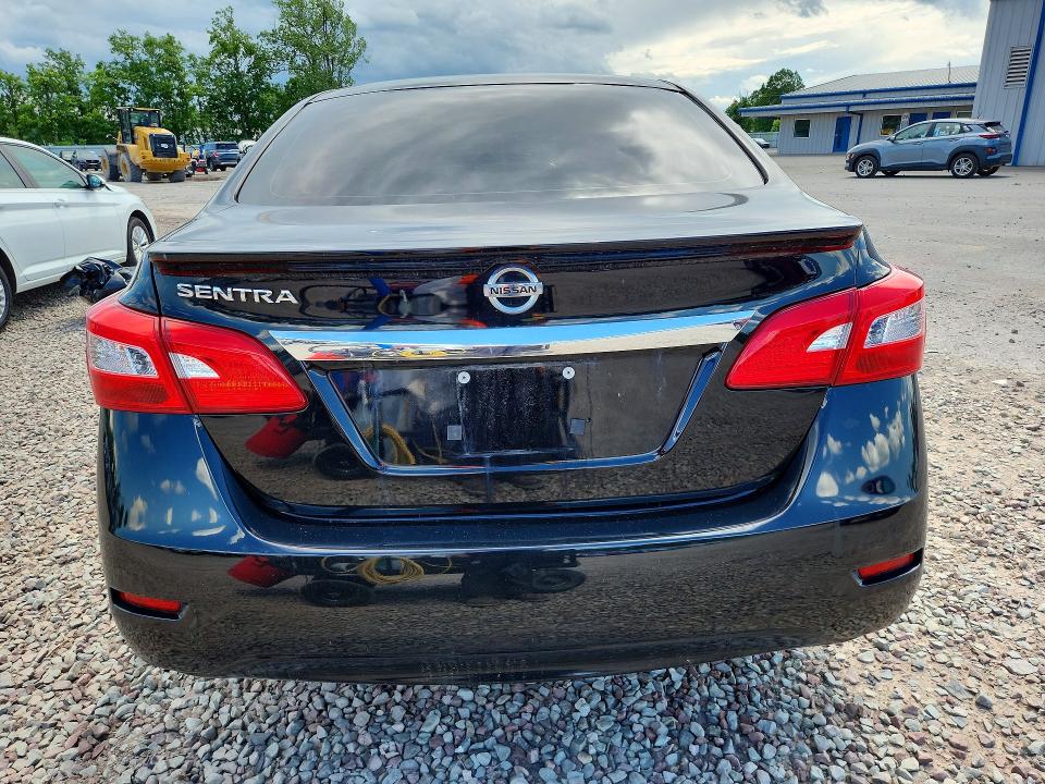 2019 Nissan Sentra მანქანა იყიდება აუქციონზე, vin: 3N1AB7AP8KY211154, აუქციონის ნომერი: 58071116