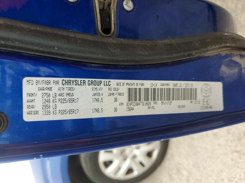 Продажа на аукционе авто 2015 Dodge Journey, vin: 3C4PDCAB4FT610628, номер лота: 57720726