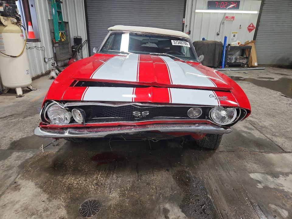 1967 Chevrolet Camaro მანქანა იყიდება აუქციონზე, vin: 123677N150833, აუქციონის ნომერი: 57340786