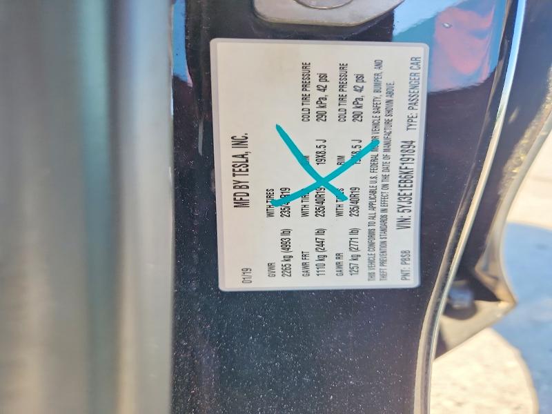 Aukcja sprzedaży 2019 Tesla Model 3, vin: 5YJ3E1EB6KF191894, numer aukcji: 55935306