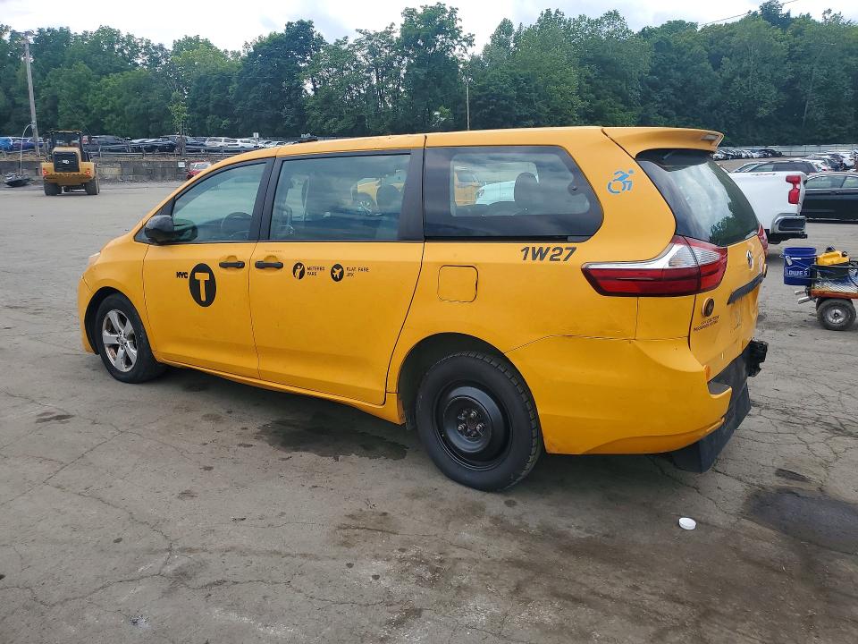 2017 Toyota Sienna მანქანა იყიდება აუქციონზე, vin: 5TDZZ3DC2HS858730, აუქციონის ნომერი: 57135706