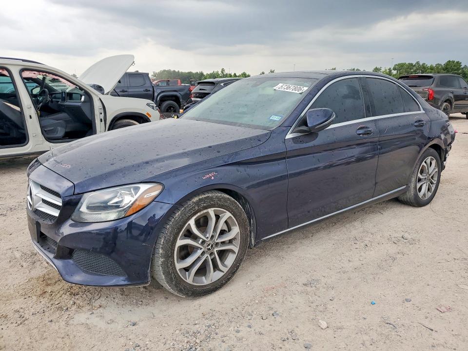 57367806 :رقم المزاد ، WDDWF4JB1JR324559 vin ، 2018 Mercedes-benz C مزاد بيع