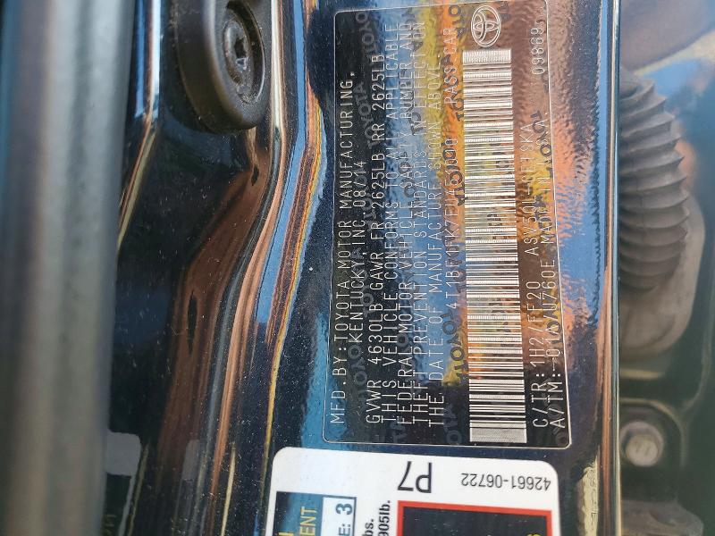 56151026 :رقم المزاد ، 4T1BF1FK7EU451010 vin ، 2014 Toyota Camry مزاد بيع