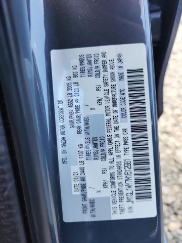 Auction sale of the 2021 Mazda 6, vin: JM1GL1WY7M1612981, lot number: 56148776