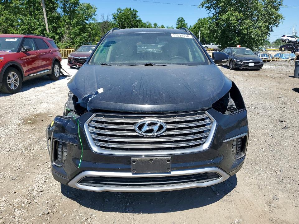 55634116 :رقم المزاد ، KM8SN4HF3HU238970 vin ، 2017 Hyundai Santa Fe مزاد بيع