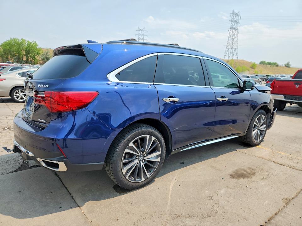 2019 Acura Mdx მანქანა იყიდება აუქციონზე, vin: 5J8YD4H57KL004841, აუქციონის ნომერი: 58312666
