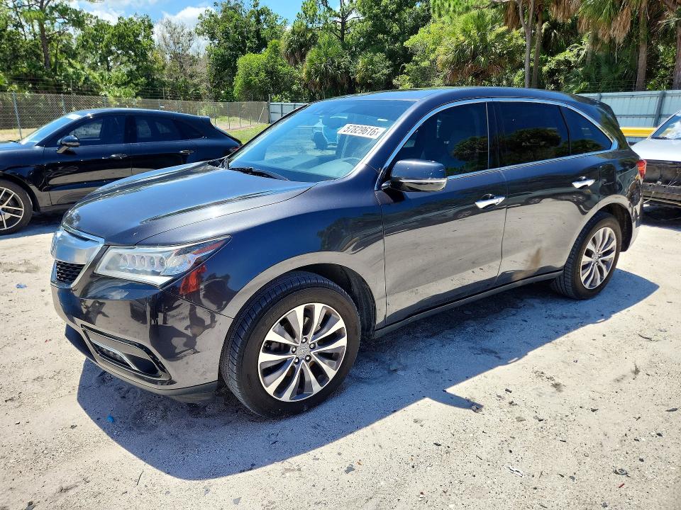 Продаж на аукціоні авто 2014 Acura Mdx, vin: 5FRYD3H42EB019463, номер лоту: 57829616