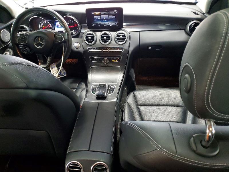 56572186 :رقم المزاد ، 55SWF4KB9GU173654 vin ، 2016 Mercedes-benz C مزاد بيع