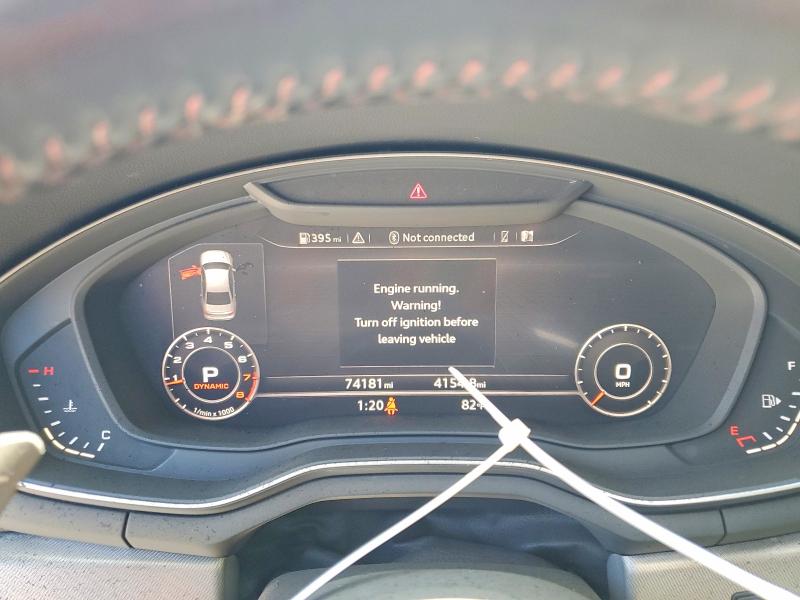 2017 Audi A4 მანქანა იყიდება აუქციონზე, vin: WAUENAF43HN027454, აუქციონის ნომერი: 57305946