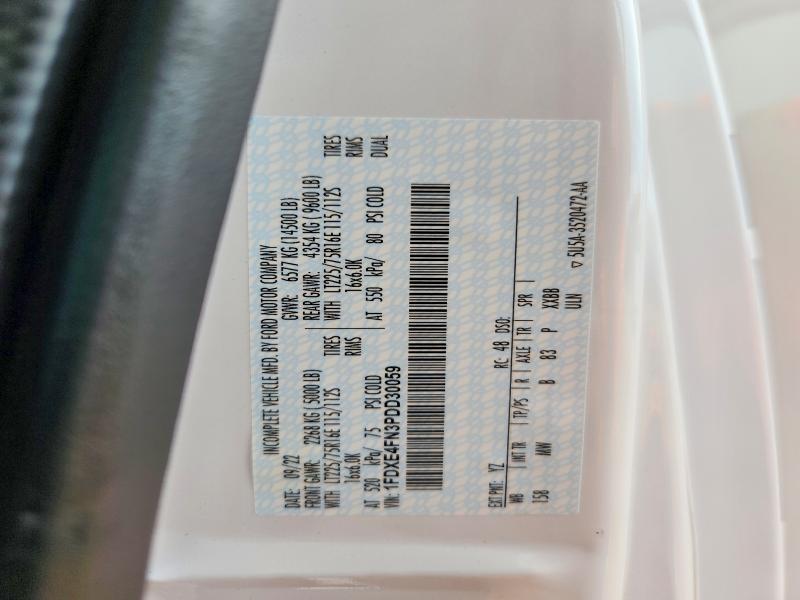 Продажа на аукционе авто 2023 Ford Unknown, vin: 1FDXE4FN3PDD30059, номер лота: 58274576