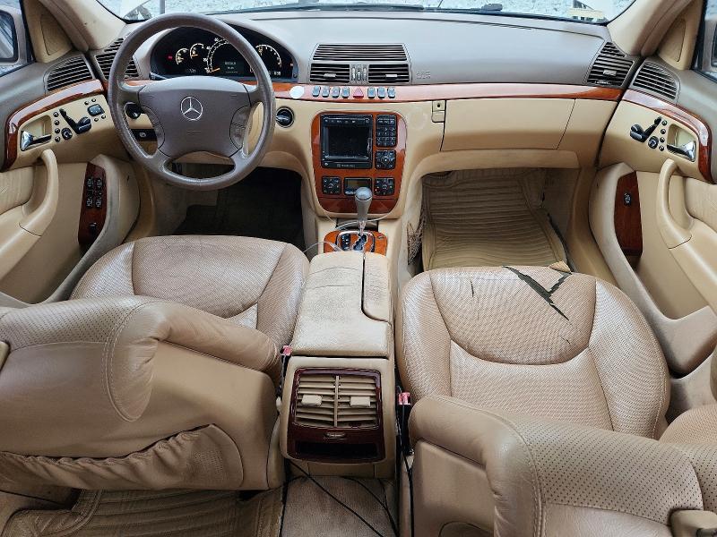 57812146 :رقم المزاد ، WDBNG70J82A274531 vin ، 2002 Mercedes-benz S مزاد بيع