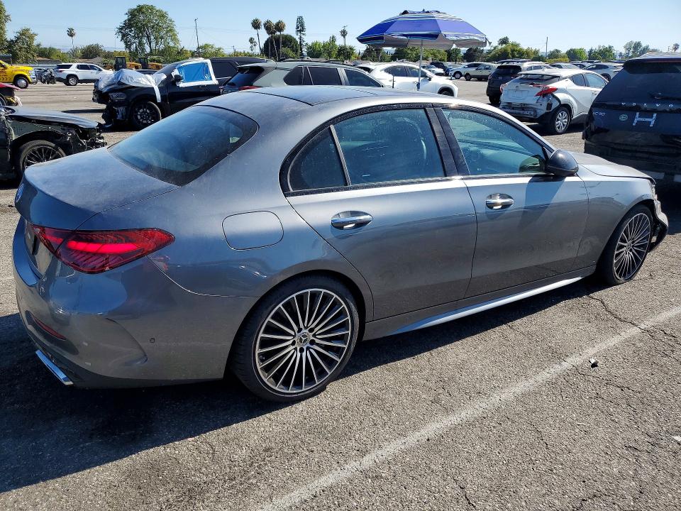 2025 Mercedes-benz C მანქანა იყიდება აუქციონზე, vin: W1KAF4GB2SR280140, აუქციონის ნომერი: 57362826