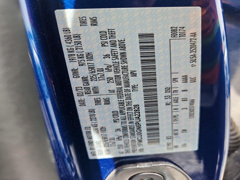 Aukcja sprzedaży 2023 Ford Escape, vin: 1FMCU0GN6PUA22828, numer aukcji: 56071776
