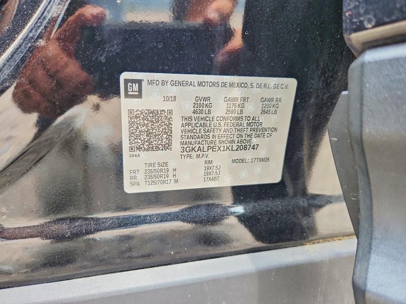57728346 :رقم المزاد ، 3GKALPEX1KL208747 vin ، 2019 Gmc Terrain مزاد بيع
