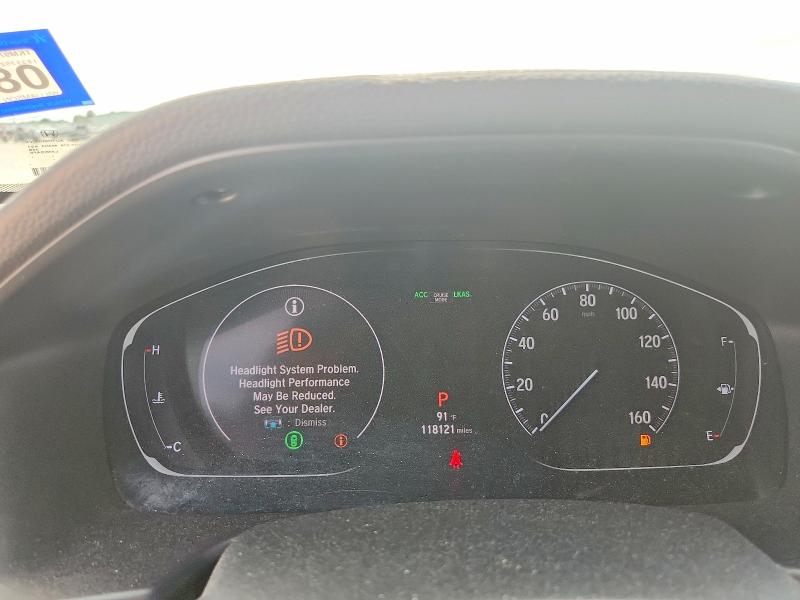 Продаж на аукціоні авто 2020 Honda Accord, vin: 1HGCV1F30LA080762, номер лоту: 57580826