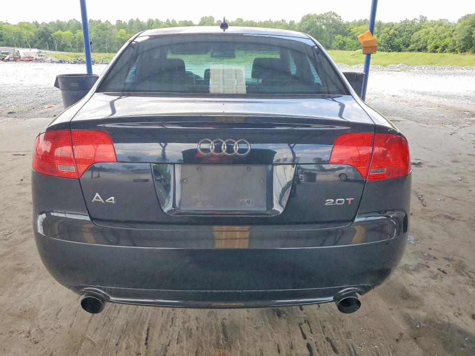 2007 Audi A4 მანქანა იყიდება აუქციონზე, vin: WAUBF78E17A017343, აუქციონის ნომერი: 57859096