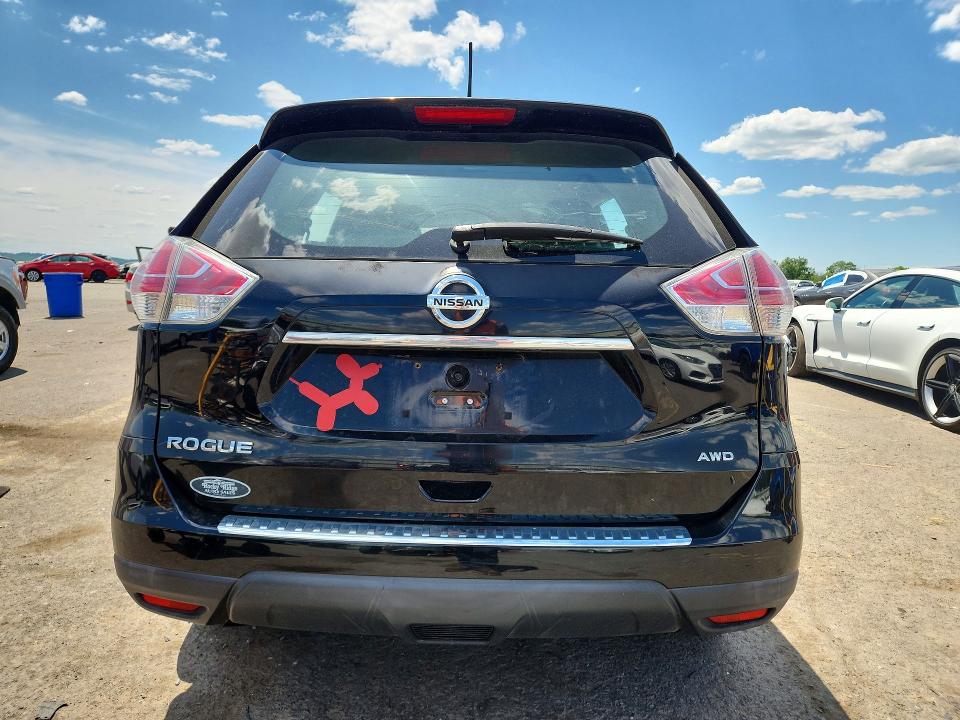 2015 Nissan Rogue მანქანა იყიდება აუქციონზე, vin: KNMAT2MV6FP537601, აუქციონის ნომერი: 55697626