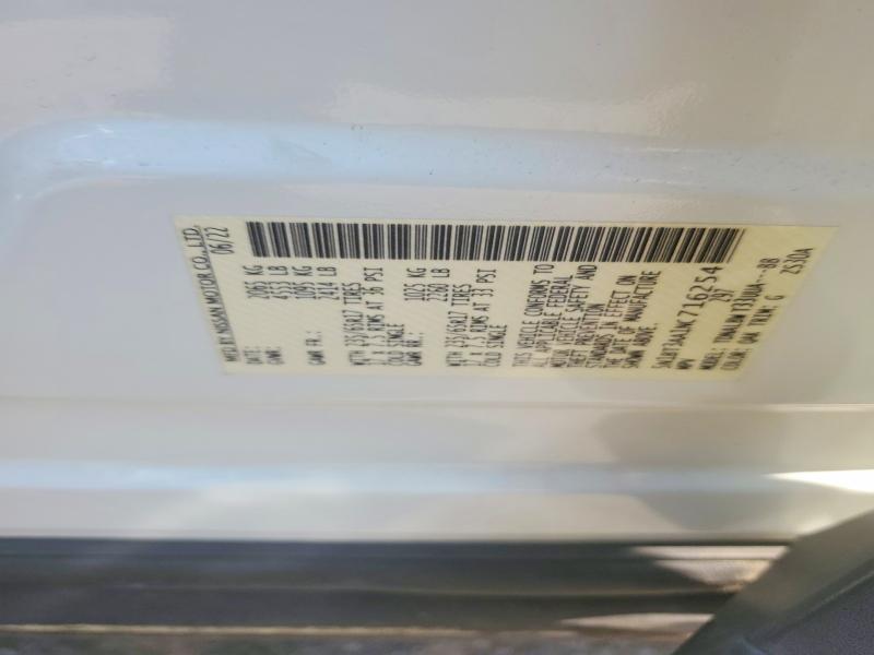 Aukcja sprzedaży 2022 Nissan Rogue, vin: 5N1BT3AA1NC716254, numer aukcji: 95585785