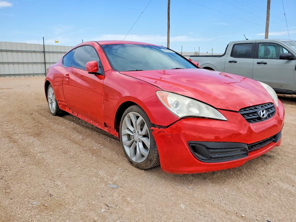2012 Hyundai Genesis Coupe მანქანა იყიდება აუქციონზე, vin: KMHHT6KD4CU076990, აუქციონის ნომერი: 56192976