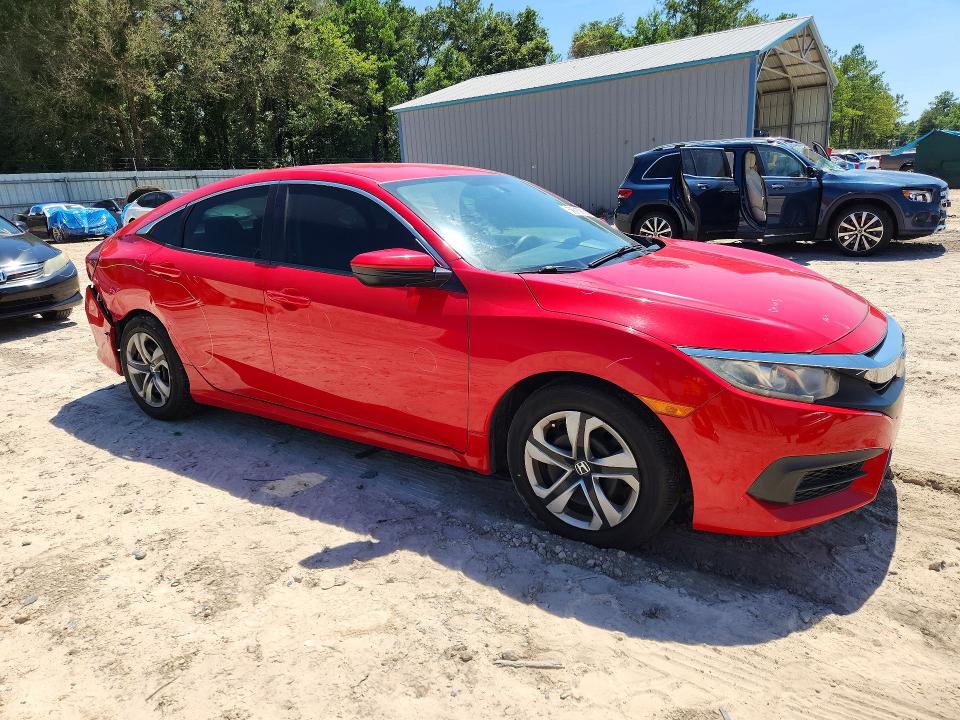58610916 :رقم المزاد ، 2HGFC2F54GH554780 vin ، 2016 Honda Civic مزاد بيع