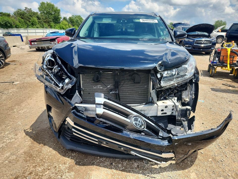 2018 Toyota Highlander მანქანა იყიდება აუქციონზე, vin: 5TDDZRFH8JS819393, აუქციონის ნომერი: 56493286
