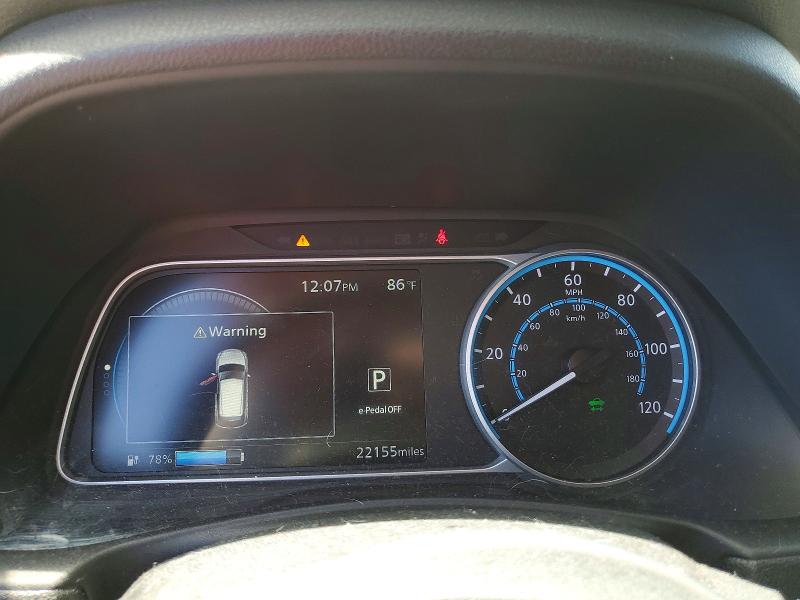 55622646 :رقم المزاد ، 1N4AZ1CP3KC307694 vin ، 2019 Nissan Leaf مزاد بيع
