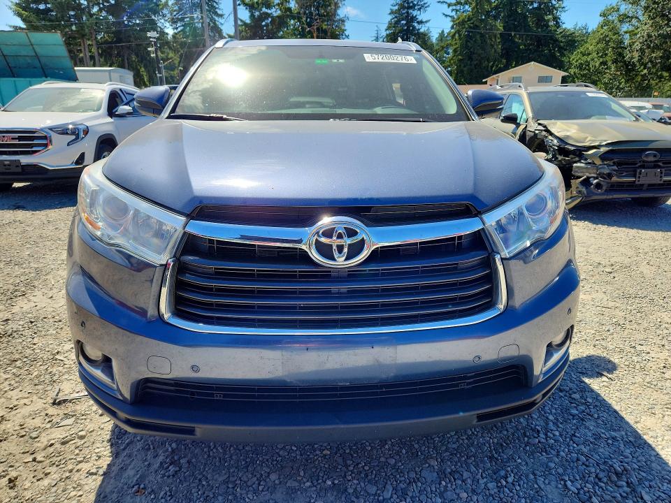 2016 Toyota Highlander მანქანა იყიდება აუქციონზე, vin: 5TDYKRFH8GS180771, აუქციონის ნომერი: 57200276