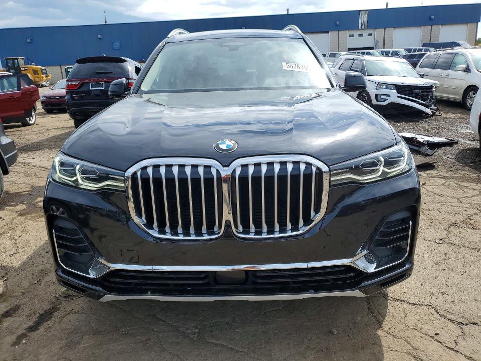 2022 Bmw X7 მანქანა იყიდება აუქციონზე, vin: 5UXCW2C0XN9K89411, აუქციონის ნომერი: 56767906