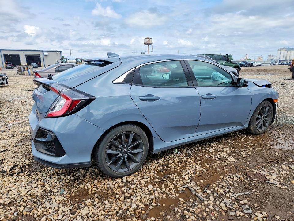 57059046 :رقم المزاد ، SHHFK7H67MU221400 vin ، 2021 Honda Civic مزاد بيع