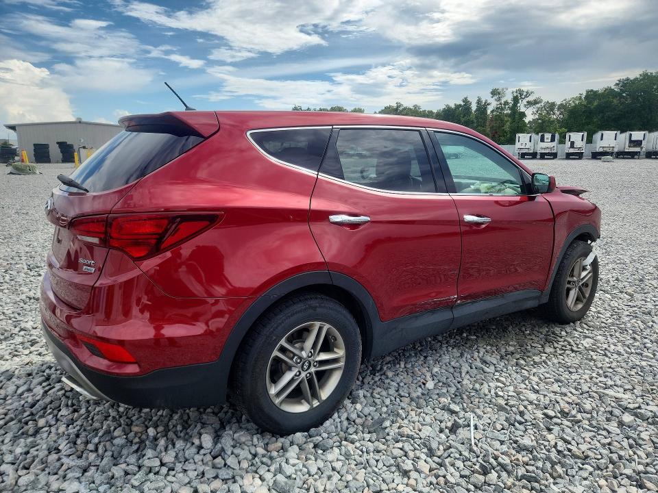 57696126 :رقم المزاد ، 5XYZTDLB9JG531048 vin ، 2018 Hyundai Santa Fe Sport مزاد بيع