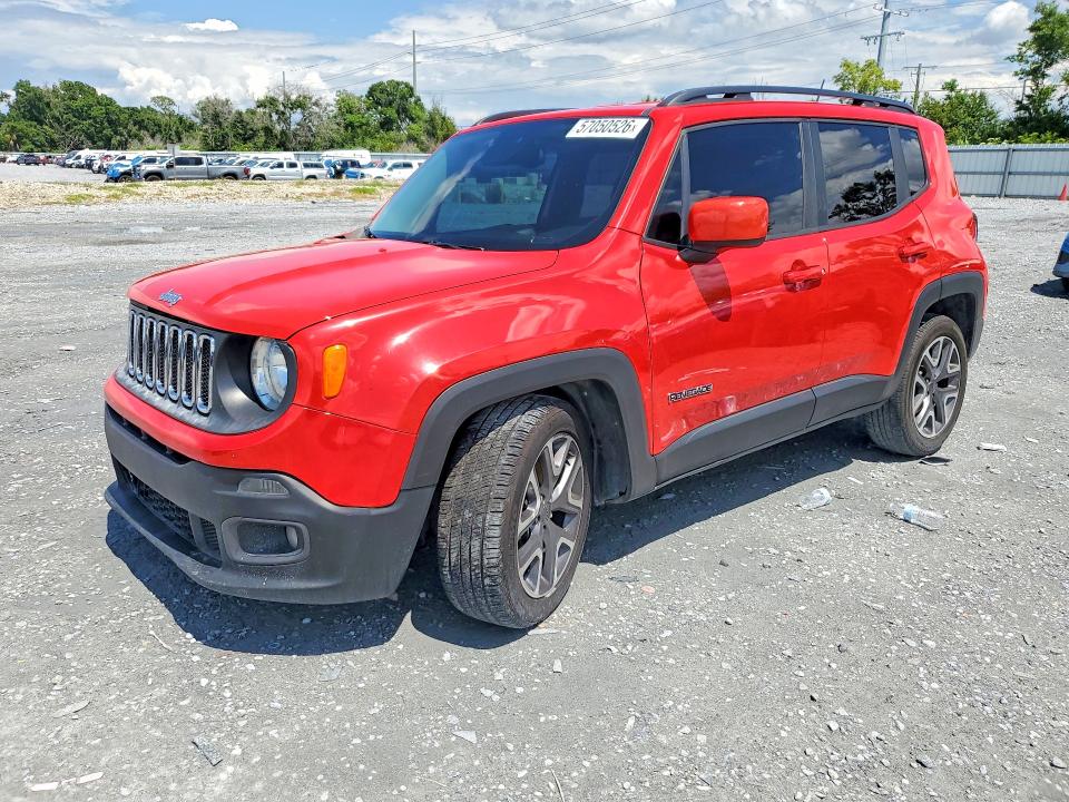 Aukcja sprzedaży 2017 Jeep Renegade, vin: ZACCJABB7HPG33504, numer aukcji: 57050526
