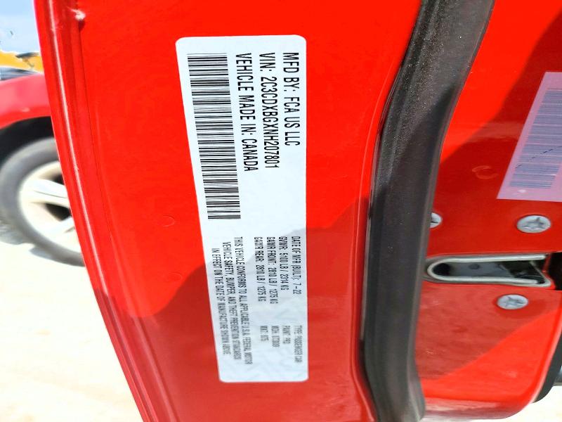 2022 Dodge Charger მანქანა იყიდება აუქციონზე, vin: 2C3CDXBGXNH207801, აუქციონის ნომერი: 58197866