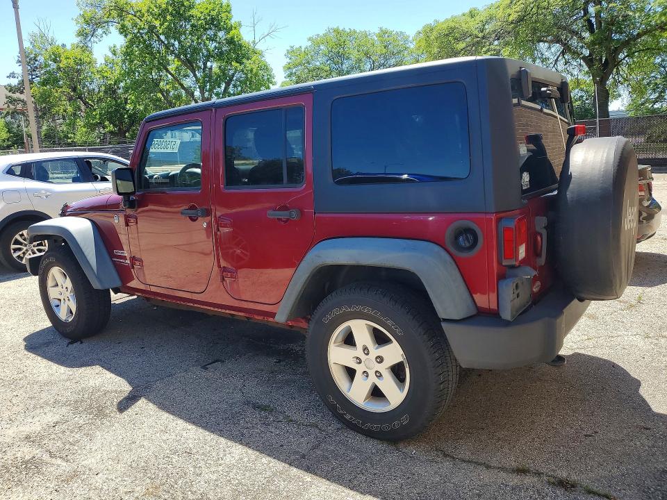 2011 Jeep Wrangler Unlimited მანქანა იყიდება აუქციონზე, vin: 1J4BA3H17BL528912, აუქციონის ნომერი: 57503956