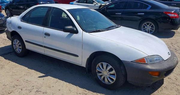 1996 Chevrolet Cavalier მანქანა იყიდება აუქციონზე, vin: 1G1JC524XT7199779, აუქციონის ნომერი: 54963166