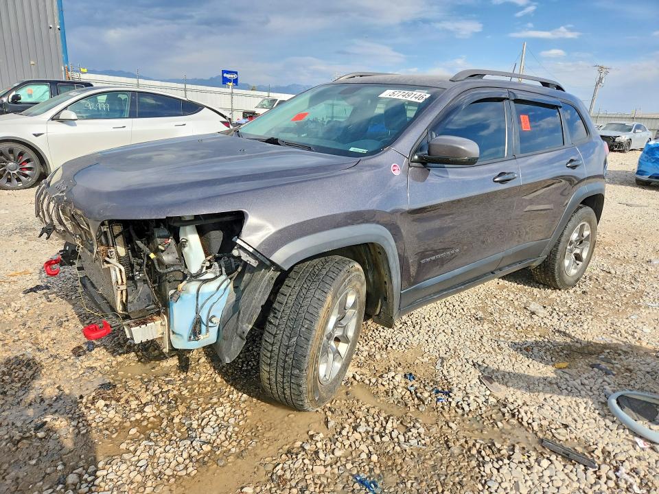 57749146 :رقم المزاد ، 1C4PJMBX3KD106757 vin ، 2019 Jeep Cherokee مزاد بيع