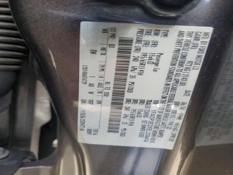 Продажа на аукционе авто 2014 Ford Focus, vin: 1FADP3E2XEL338414, номер лота: 57528356