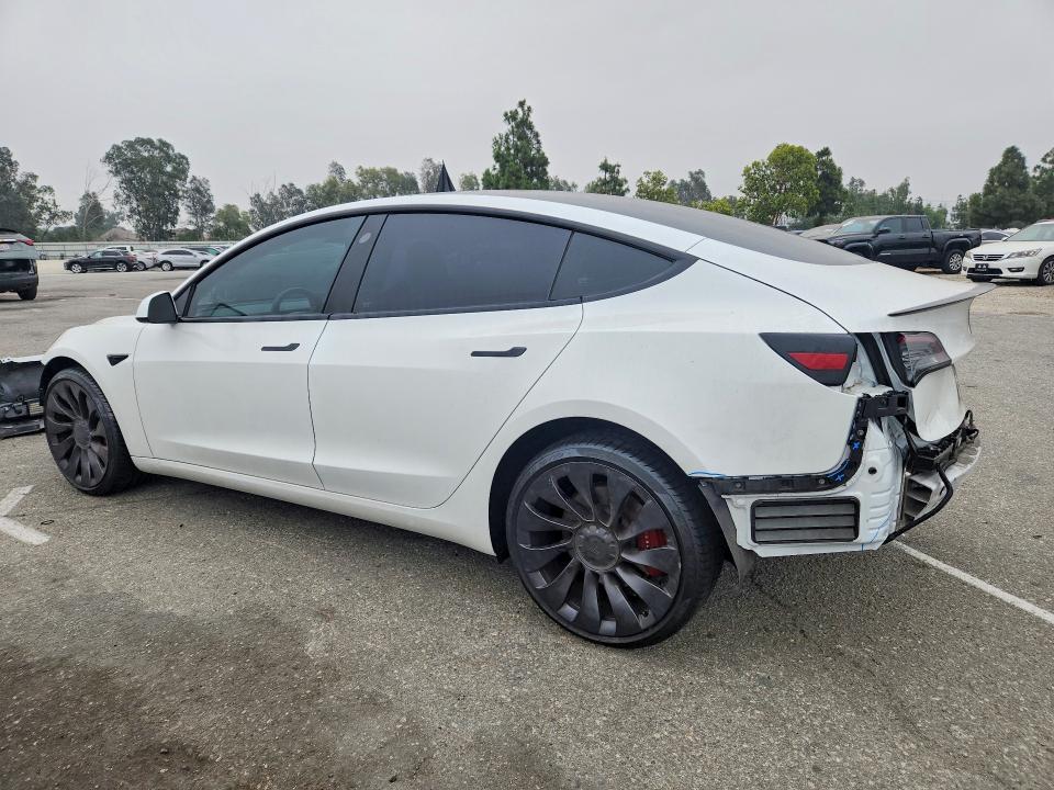 56862476 :رقم المزاد ، 5YJ3E1EC9MF077884 vin ، 2021 Tesla Model 3 مزاد بيع