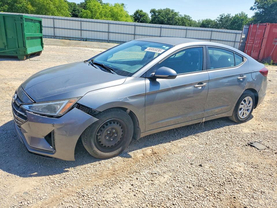 56955836 :رقم المزاد ، 5NPD74LF2KH450789 vin ، 2019 Hyundai Elantra مزاد بيع