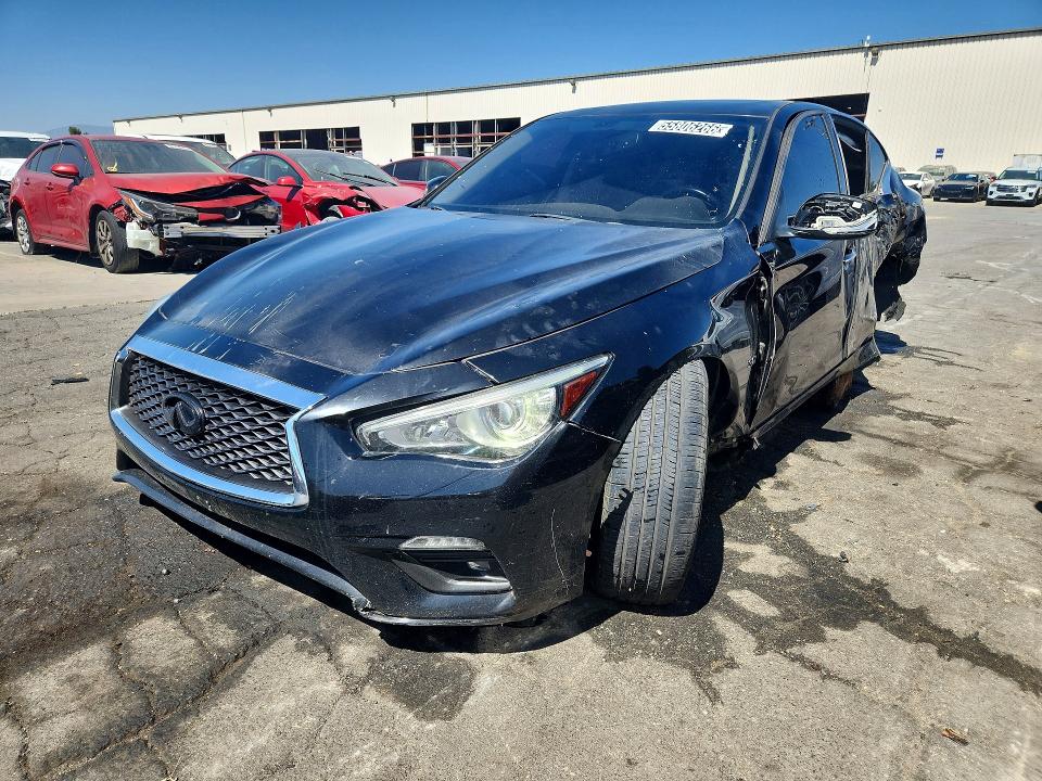 55806266 :رقم المزاد ، JN1EV7AP9LM208499 vin ، 2020 Infiniti Q50 مزاد بيع