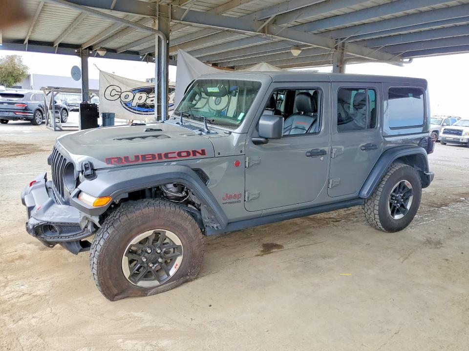 2021 Jeep Wrangler Unlimited მანქანა იყიდება აუქციონზე, vin: 1C4HJXFNXMW522696, აუქციონის ნომერი: 58736096