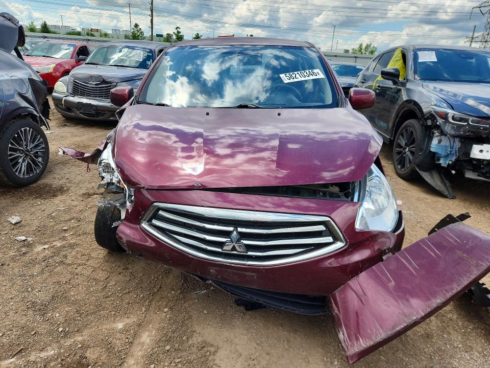 Продажа на аукционе авто 2019 Mitsubishi Mirage, vin: ML32F3FJ1KHF14491, номер лота: 58210346