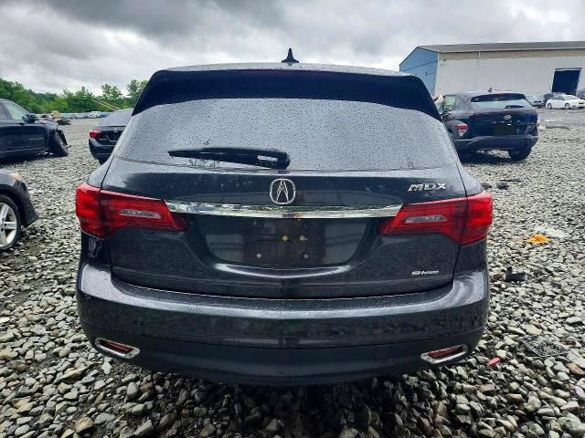 Продажа на аукционе авто 2016 Acura Mdx, vin: 5FRYD4H47GB029057, номер лота: 58540906