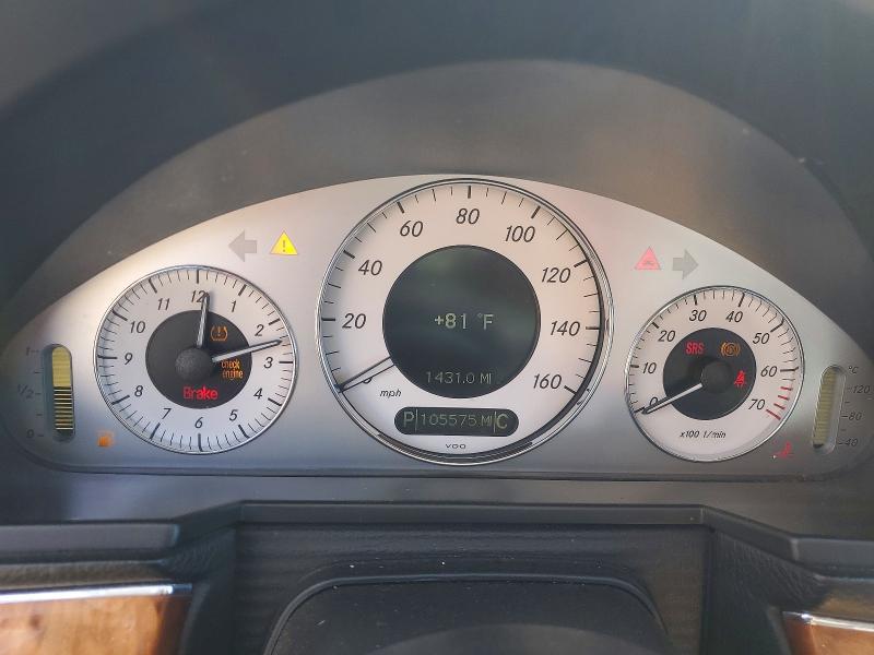 2009 Mercedes-benz E მანქანა იყიდება აუქციონზე, vin: WDBUF56X09B419774, აუქციონის ნომერი: 56854226