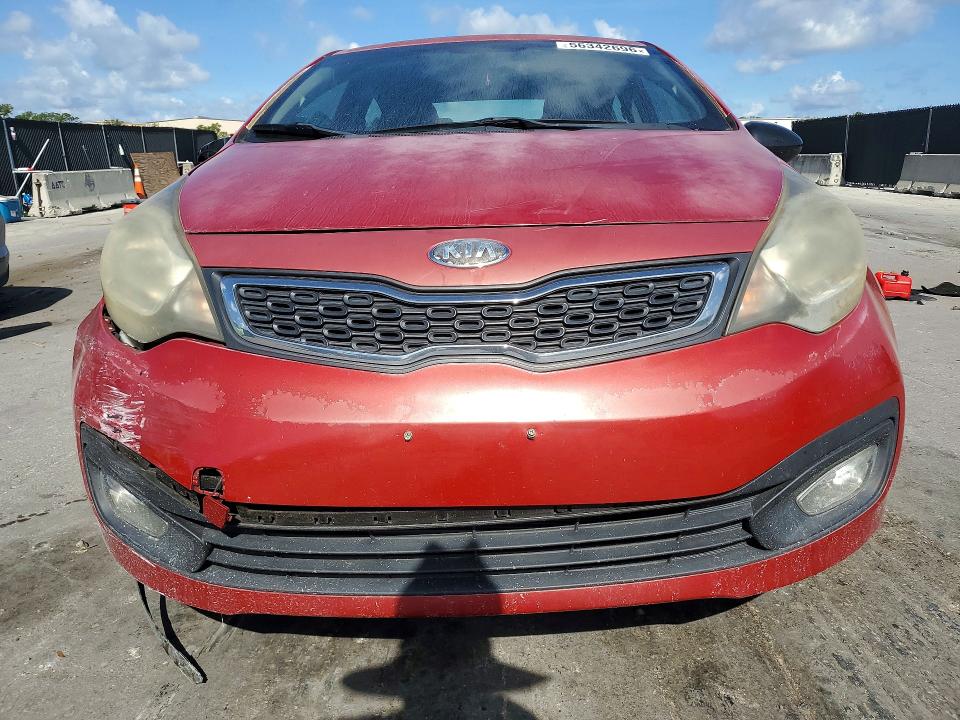 2013 Kia Rio მანქანა იყიდება აუქციონზე, vin: KNADN4A3XD6141063, აუქციონის ნომერი: 56342696