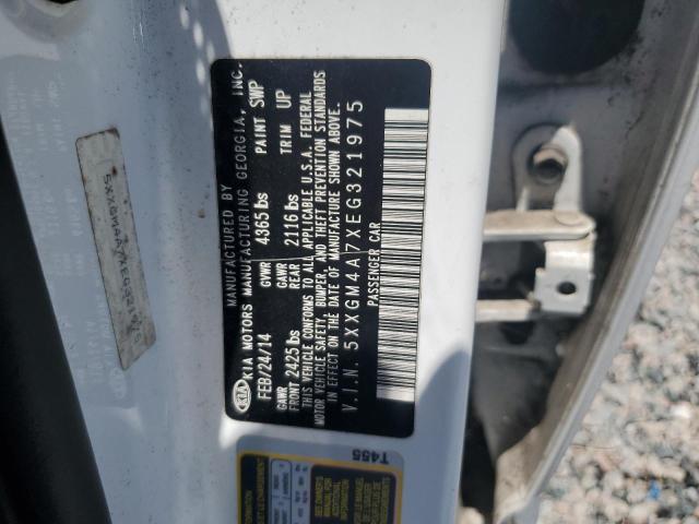 Aukcja sprzedaży 2014 Kia Optima, vin: 5XXGM4A7XEG321975, numer aukcji: 58193756